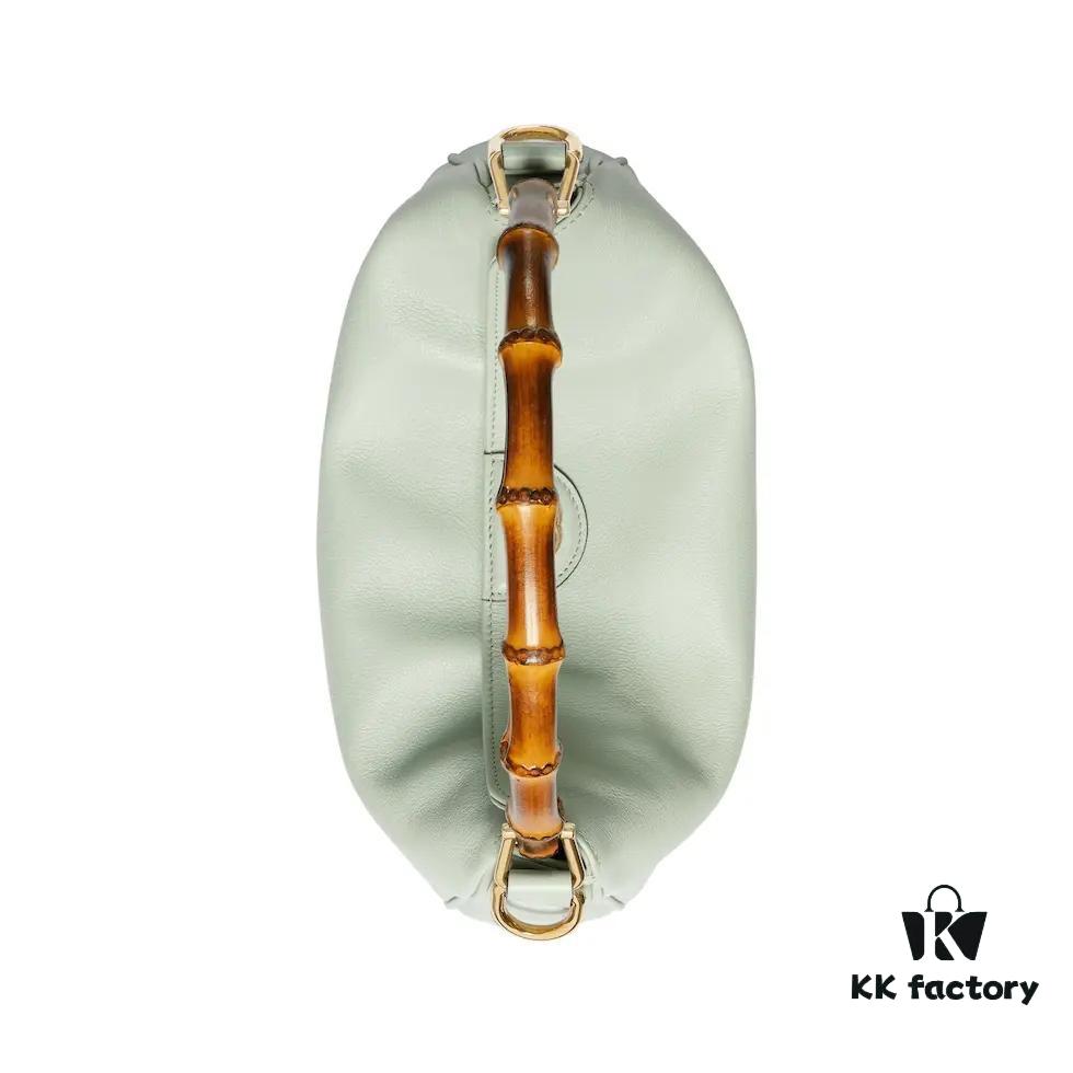 GUCCI New Arrival High-Quality Authentic-like Item, Real Photo, Style No. 746124 Light Green, Size 30×23×6.5