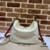 GUCCI New Arrival Cabinet Quality, Top Original Single Item. Actual Product Photos. Model No. 746124 White, Dimensions: Width 30 × Height 23 × Depth 6.5. In Stock for Immediate Shipment.