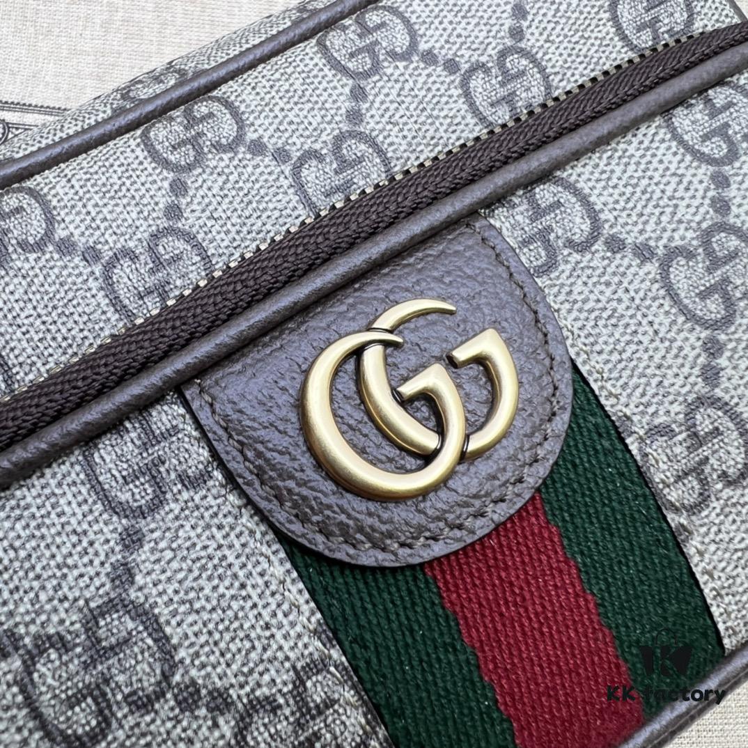 GUCCI New Arrival High-Quality Authentic Stock, Top-Tier Original Order Item, Real Product Photos! Model No. 722557 Coffee Color, Dimensions: 18cm W x 11cm H x 6cm D, In Stock for Immediate Shipment