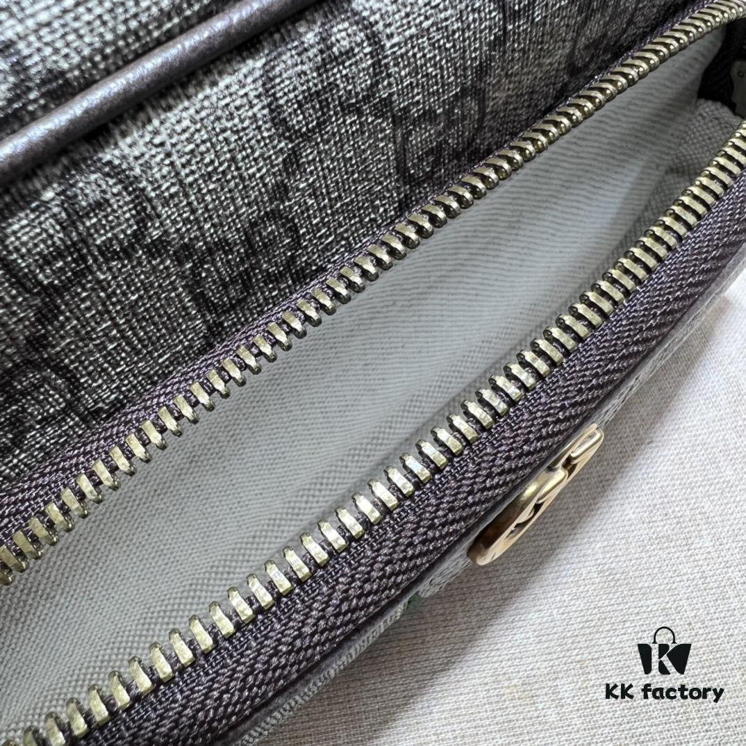 GUCCI New Arrival High-Quality Authentic Stock, Top-Tier Original Order Item, Real Product Photos! Model No. 722557 Coffee Color, Dimensions: 18cm W x 11cm H x 6cm D, In Stock for Immediate Shipment