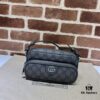 GUCCI New Arrival Cabinet Quality, Top Original Single Item, Actual Photos! Model No. 722557 Gray, Size: 18 x 11 x 6 cm
