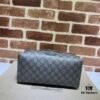 GUCCI Counter Quality, Top Original Single Item, Actual Photos! Model No. 572767 Gray PVC/Gray Leather, Dimensions: 25.5cm (W) x 12cm (H) x 11.5cm (D), In Stock and Ready to Ship