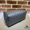 GUCCI Counter Quality, Top Original Single Item, Actual Photos! Model No. 572767 Gray PVC/Gray Leather, Dimensions: 25.5cm (W) x 12cm (H) x 11.5cm (D), In Stock and Ready to Ship