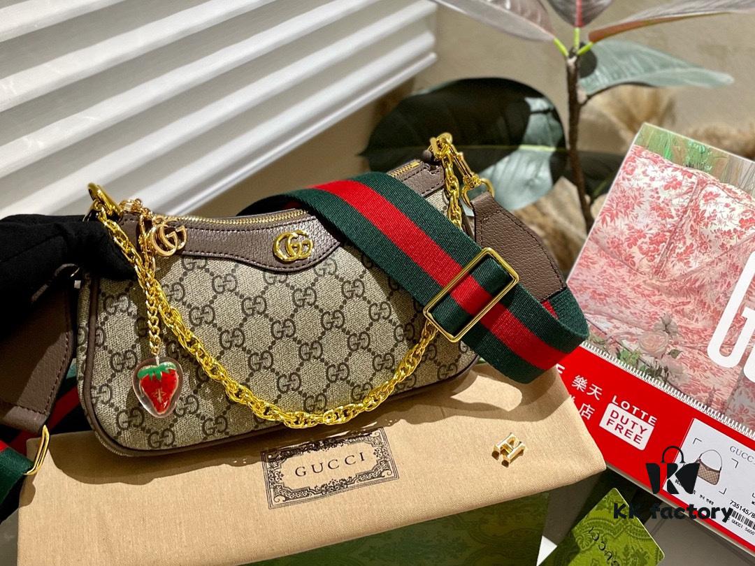 Enamel Strawberry Pendant