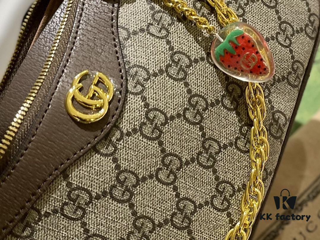 Enamel Strawberry Pendant