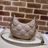 GUCCI Counter Quality, Top Original Single Item, Actual Photos! Model No. 739736 Pinkish Beige, Size: 21cm W x 14cm H x 6cm Side Width, In Stock Ready to Ship