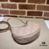 GUCCI Counter Quality, Top Original Single Item, Actual Photos! Model No. 739736 Pinkish Beige, Size: 21cm W x 14cm H x 6cm Side Width, In Stock Ready to Ship