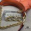 GUCCI High-End Original Stock, In-Stock Item, Real Photo, Model No. 739736 Orange, Size: 21cm (W) x 14cm (H) x 6cm (D)
