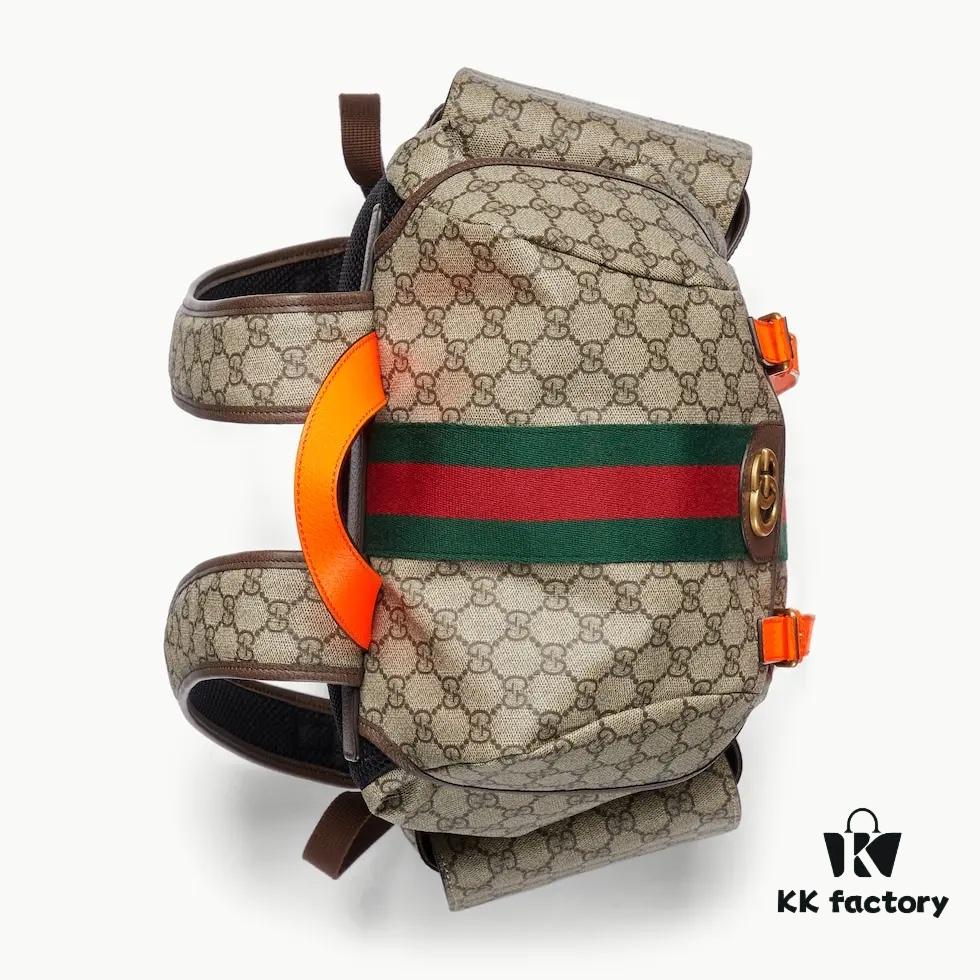 GUCCI Counter Quality, Top Original Single Item, Real Photos! Model No. 598140 Fluorescent Orange, Size: 24cm W x 40cm H x 16cm Side Width, In Stock Ready to Ship