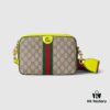 GUCCI Counter Quality, Top Original Single Item, Actual Photos! Model No. 699439 Fluorescent Yellow, Size: 23.5 x 16 x 4.5 cm (W x H x D), In Stock