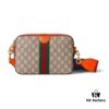 GUCCI Counter Quality, Top Original Single Item, Actual Photos! Model No. 699439 Fluorescent Orange, Size: 23.5 x 16 x 4.5 cm