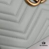 GUCCI Hot Item, Cabinet Quality, Top Original Single Product, Real Photos, Model Number: 447632 Light Green, Size: 24cm x 13cm x 7cm, In Stock Ready to Ship