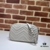 GUCCI Hot-Selling Item, Cabinet Quality, Top-Tier Original Order Stock, Real Product Photos, Model No.: 447632 Light Gray, Size: 24cm x 13cm x 7cm, In Stock for Immediate Shipment