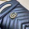 GUCCI High-End Original Stock, Counter Quality, Real Photos Available! Model No. 699756 Calfskin, Dimensions: W14 x H23 x D4.5, In Stock for Immediate Shipment