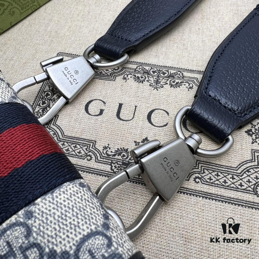 GUCCI New Arrival High-Quality Authentic Stock, Real Product Photos. Model No. 699173 Blue Edge, Size 11.5X18X3.5, In Stock for Immediate Shipment