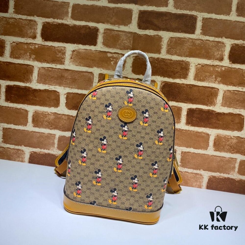 GUCCI Mickey Mouse 552884, Top-Quality Original Order Item, Actual Photos, Size: 22 x 29 x 15 cm