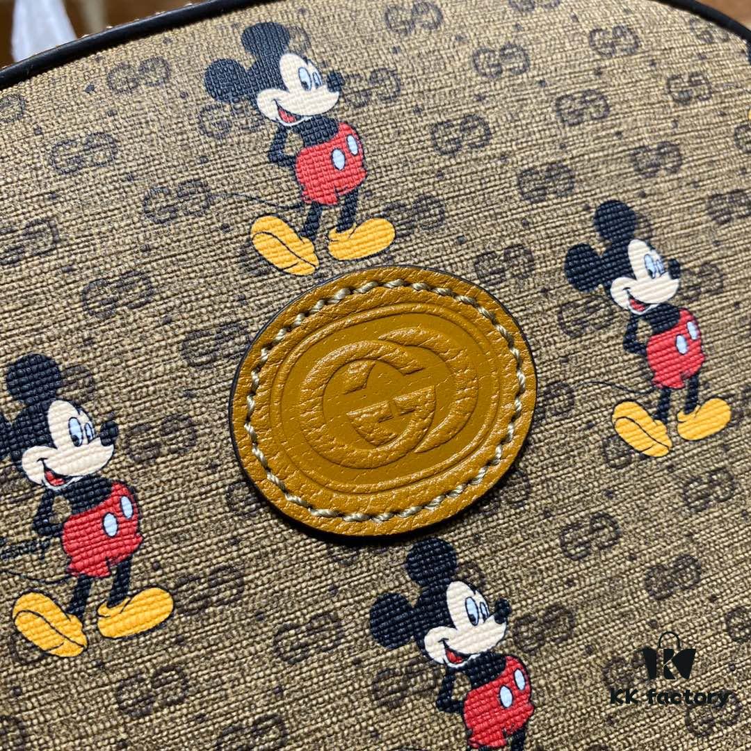 GUCCI Mickey Mouse 552884, Top-Quality Original Order Item, Actual Photos, Size: 22 x 29 x 15 cm