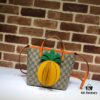 GUCCI New Arrival Cabinet Quality, Top Original Single Item, Actual Photos! Model No. 585933 Pineapple Bag, Size: 21cm (W) x 20cm (H) x 10cm (Side Width), Ready Stock