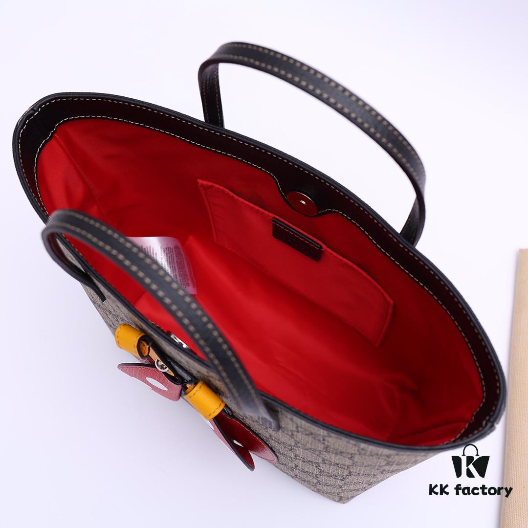 GUCCI Counter Quality, Top Original Single Item, Real Photo, Model Number: 666288 Ladybug, Size: 21x20x10cm! In Stock and Ready to Ship