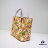 GUCCI Hot-Selling Item, Boutique Quality, Top-Tier Original Order Goods, Real Photo Fashion Tote Bag, Model No.: 410812 Mushroom Floral Design, Size: 21x20x10cm! In Stock for Immediate Shipment!