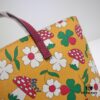 GUCCI Hot-Selling Item, Boutique Quality, Top-Tier Original Order Goods, Real Photo Fashion Tote Bag, Model No.: 410812 Mushroom Floral Design, Size: 21x20x10cm! In Stock for Immediate Shipment!