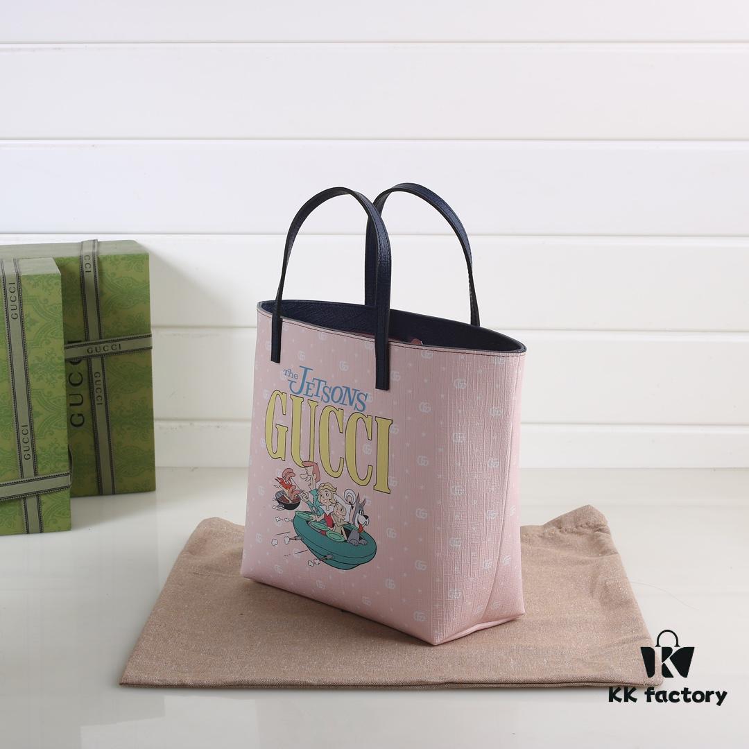 GUCCI Hot-Selling Item, Authentic Quality, Top-Tier Original Order Product, Real Photo Fashion Tote Bag, Model No.: 410812 Jack, Size: 21x20x10cm! In Stock Ready to Ship!