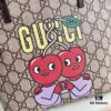 GUCCI Latest Teddy Bear Bag, Retail Quality, Top Original Stock, Real Photos, Stylish Handbag, Model No.: 410812 Little Cherry, Size: 21 x 20 x 10 cm