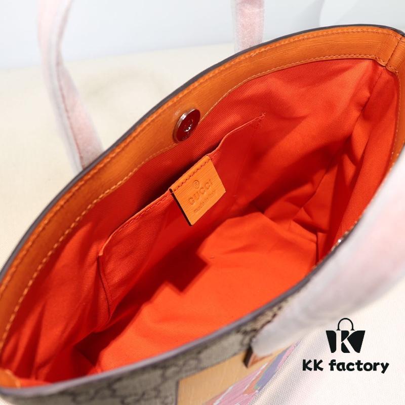 GUCCI Hot-Selling Item, Boutique Quality, Top-Quality Original Order Goods, Real Product Photos, Stylish Tote Bag, Model No.: 410812 Large Butterfly, Size: 21x20x10cm! In Stock for Immediate Shipment!