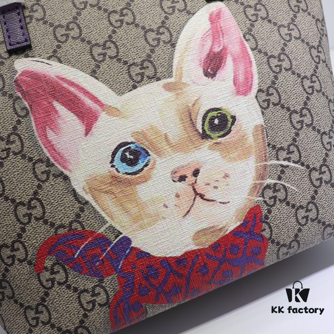 GUCCI Hot-Selling Item, Boutique Quality, Top-Grade Original Order Goods, Real Product Photos, Stylish Tote Bag, Model No.: 410812 Purple, Size: 21x20x10cm! In Stock for Immediate Shipment