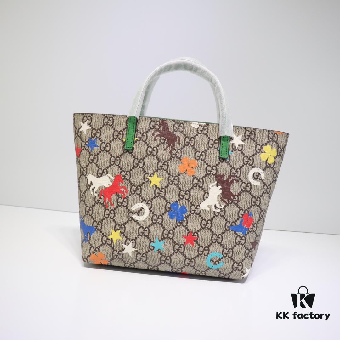 GUCCI Hot Item, Boutique Quality, Top Original Single Piece, Real Photo, Stylish Handbag, Model No.: 410812 Xiaobanma, Size: 21x20x10cm! In Stock Ready to Ship!