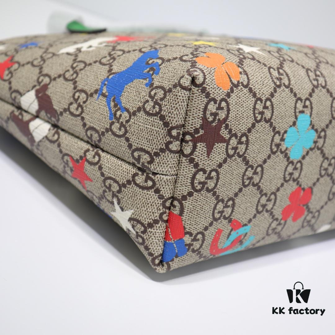 GUCCI Hot Item, Boutique Quality, Top Original Single Piece, Real Photo, Stylish Handbag, Model No.: 410812 Xiaobanma, Size: 21x20x10cm! In Stock Ready to Ship!