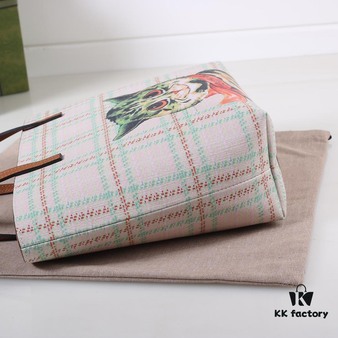 GUCCI Hot Item, Boutique Quality, Top Original Single Lot, Real Product Photos, Stylish Handbag, Model No.: 410812 Dennis Cat, Size: 21x20x10cm! In Stock Ready to Ship!