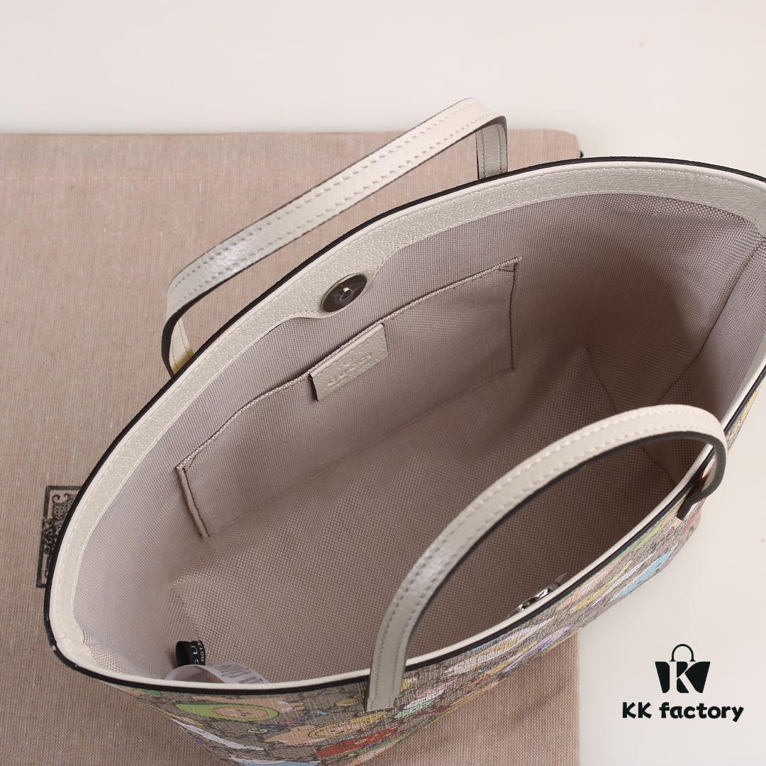 GUCCI Hot-Selling Item, Boutique Quality, Top-Tier Original Order Stock, Real Product Photos, Stylish Tote Bag, Model No.: 410812 Animal, Dimensions: 21x20x10cm! In Stock for Immediate Shipment!