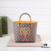GUCCI Latest Teddy Bear Bag, Counter Quality, Top Original Single Stock, Real Photo, Stylish Handbag, Model No.: 410812 Little Yellow Cat, Size: 21 x 20 x 10 cm (W x H x D)
