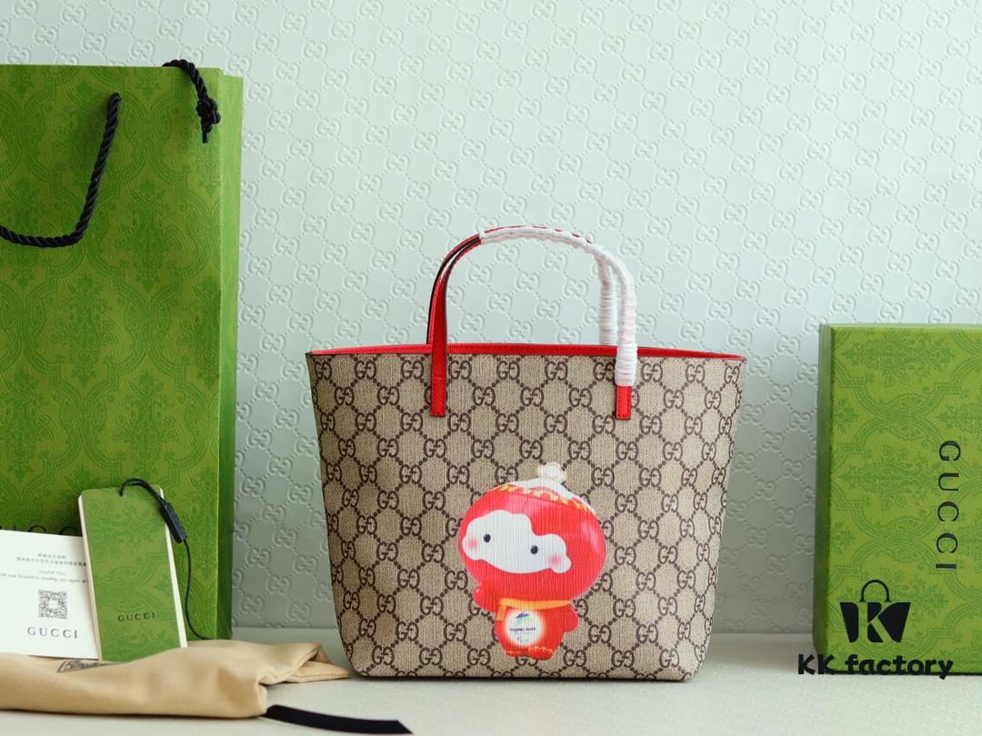 GUCCI Latest Teddy Bear Bag, Counter Quality, Top Original Stock, Real Photos, Stylish Handbag, Model No.: 410812 Hongrongrong, Size: 21 x 20 x 10 cm (W x H x D)