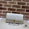 GUCCI New Arrival Cabinet Quality, Top Original Single Item, Actual Photos. Model No. 751526 White Apecar, Size 21×12×5 cm, In Stock and Ready to Ship