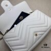 GUCCI New Arrival Cabinet Quality, Top Original Single Item, Actual Photos. Model No. 751526 White Apecar, Size 21×12×5 cm, In Stock and Ready to Ship