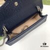 GUCCI Hot Sale, Boutique Quality, Top Original Single Item, Actual Product Photos. Model: 476432 Blue Rubber Blue Leather, Dimensions: 16.5 cm (W) x 10 cm (H) x 4.5 cm (D), In Stock Ready to Ship!