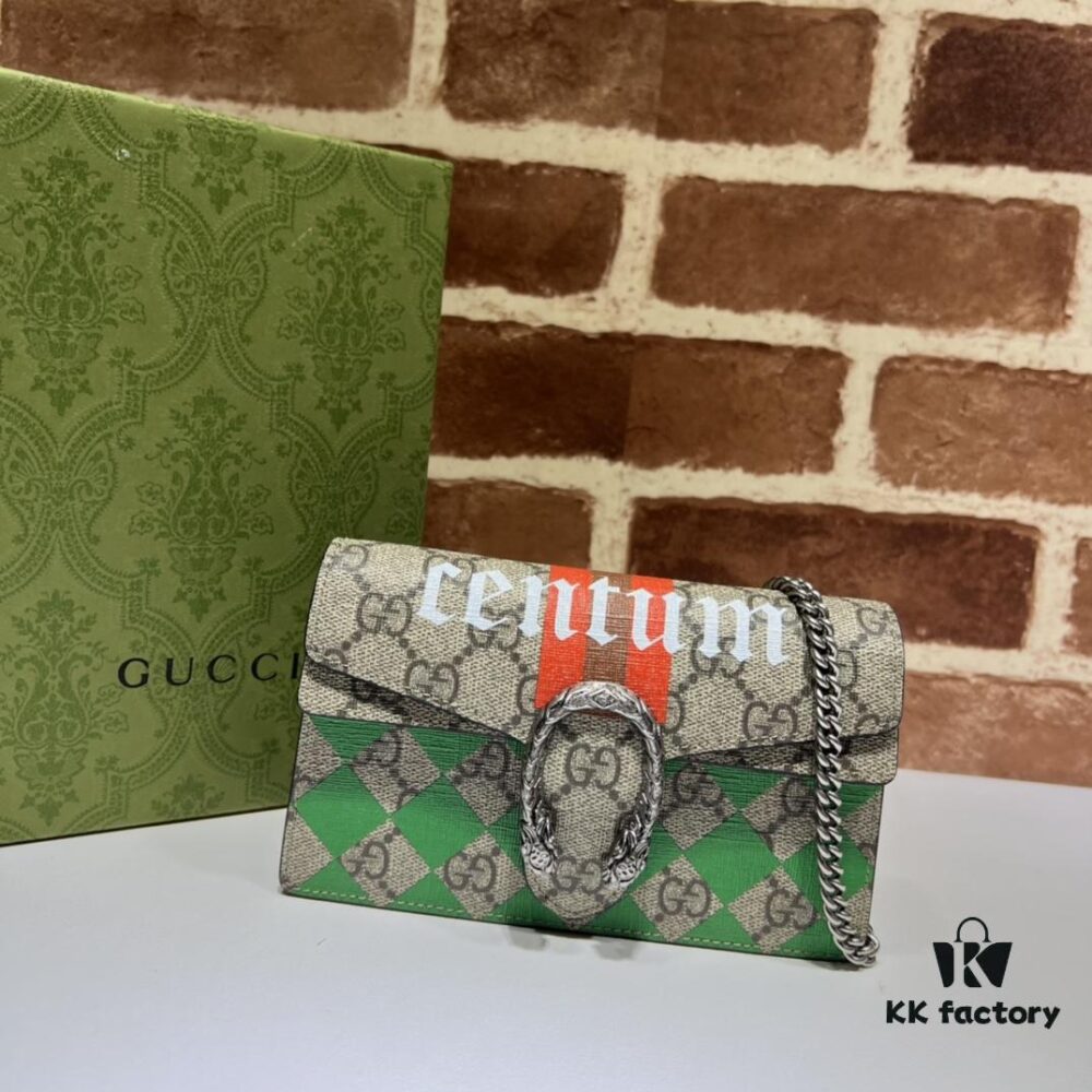 GUCCI New Arrival Cabinet Quality, Top Original Single Item, Actual Photos. Model No. 476432 Coffee Print (Official Website Version), Dimensions: 16.5cm W x 10cm H x 4cm D, Ready Stock Available