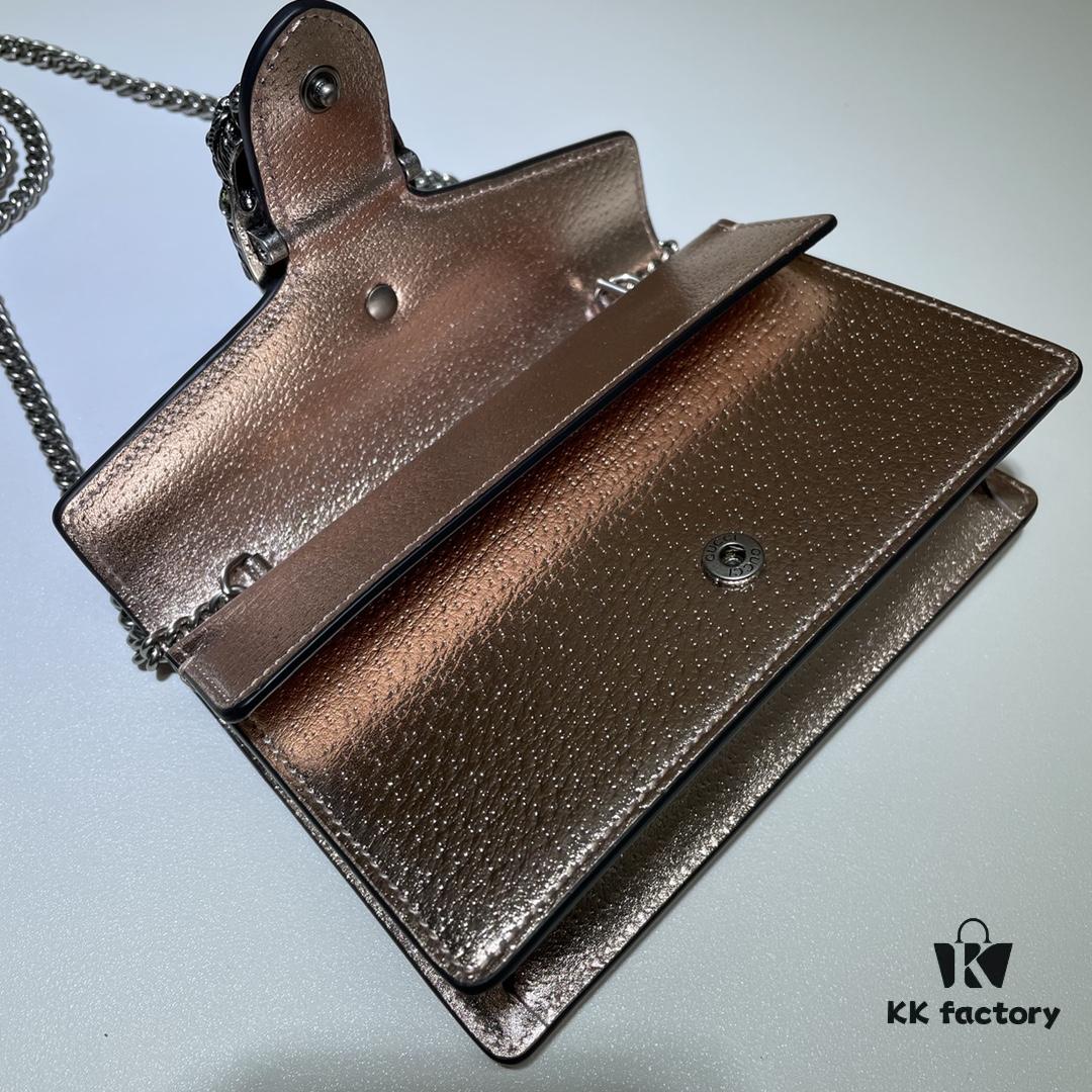 GUCCI Counter Quality, Top Original Single Item, Real Photos! Model No. 476432 Rose Gold, Dimensions: 16.5 x 10 x 4.5 cm