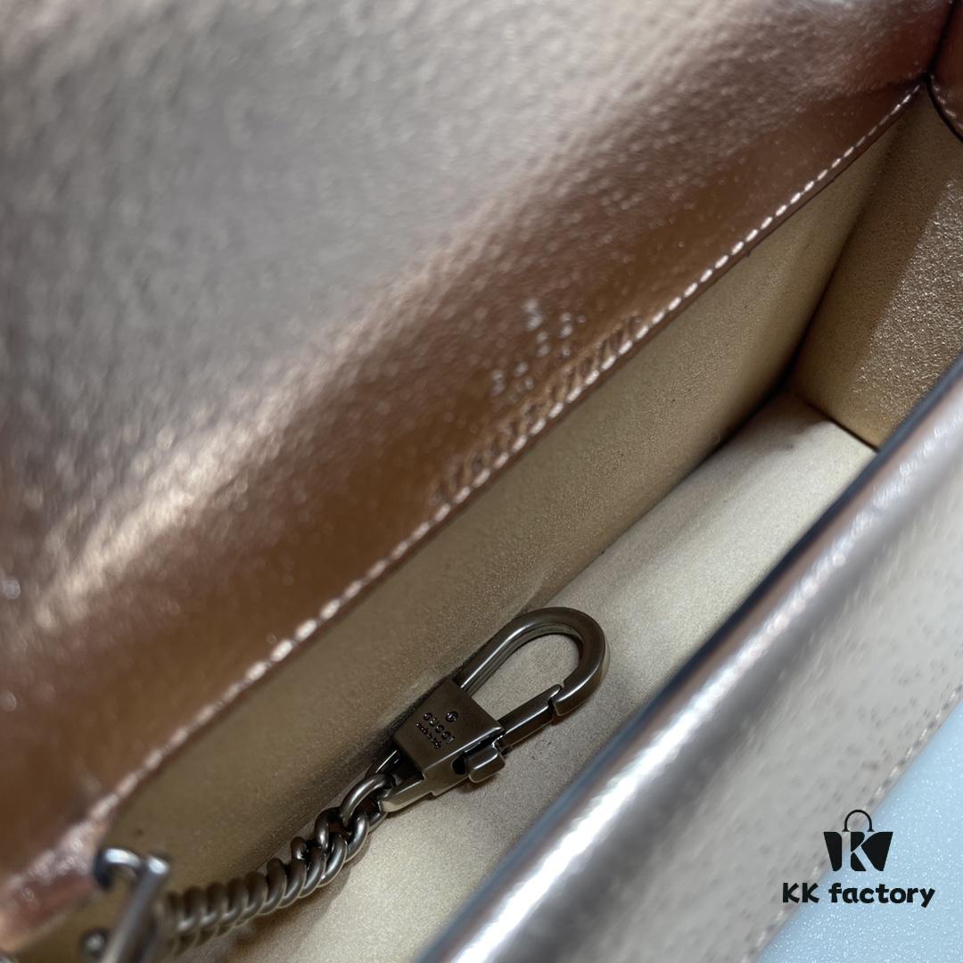 GUCCI Counter Quality, Top Original Single Item, Real Photos! Model No. 476432 Rose Gold, Dimensions: 16.5 x 10 x 4.5 cm