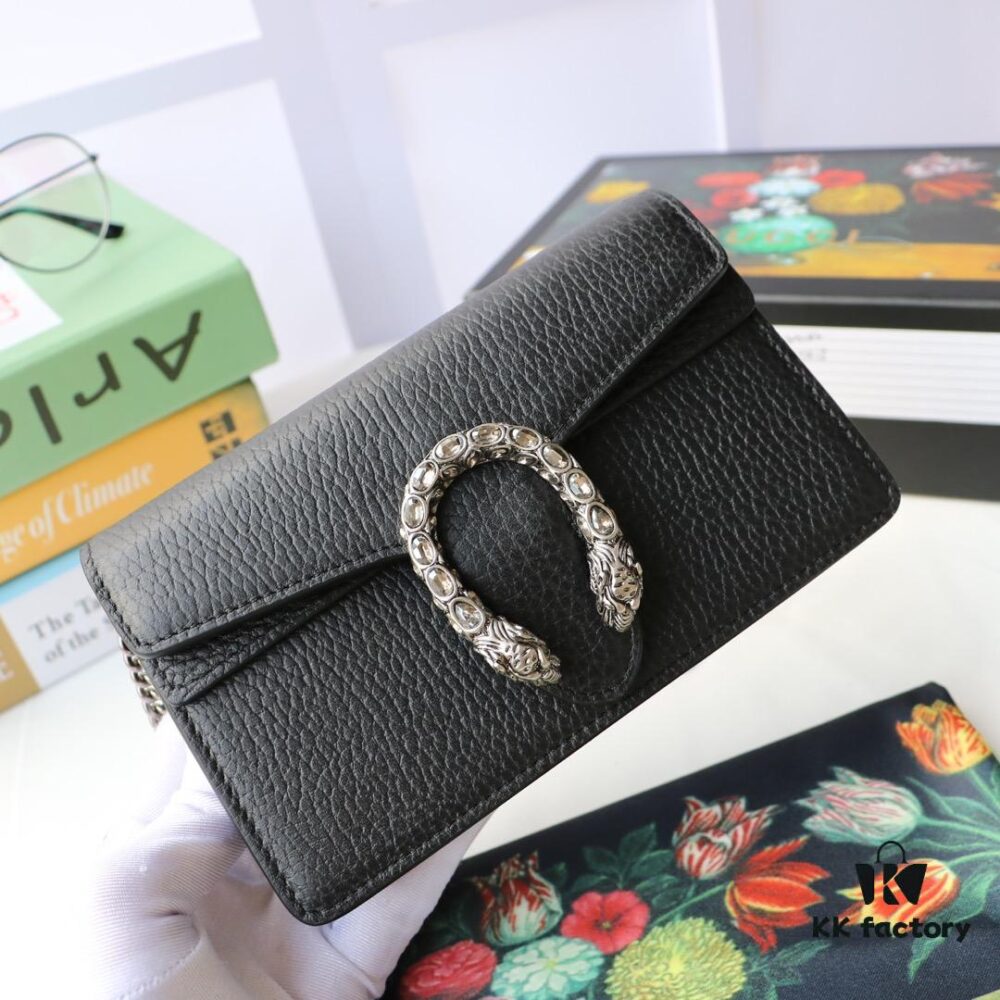 GUCCI Hot Sale, Boutique Quality, Top-Grade Original Order Item, Actual Product Photography. Model No.: 476432 Black/Full Leather. Dimensions: 16.5 cm (W) x 10 cm (H) x 4.5 cm (D). In Stock for Immediate Shipment!