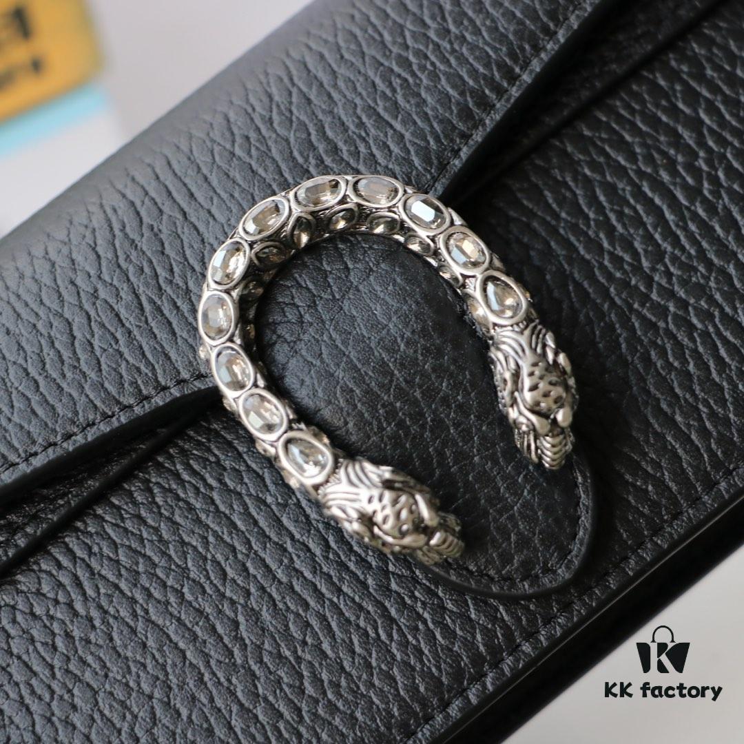 GUCCI Hot Sale, Boutique Quality, Top-Grade Original Order Item, Actual Product Photography. Model No.: 476432 Black/Full Leather. Dimensions: 16.5 cm (W) x 10 cm (H) x 4.5 cm (D). In Stock for Immediate Shipment!