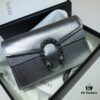 GUCCI Counter Quality, Top Original Single Item, Actual Photos! Model No. 476432 Silver, Size: 16.5 x 10 x 4.5 cm