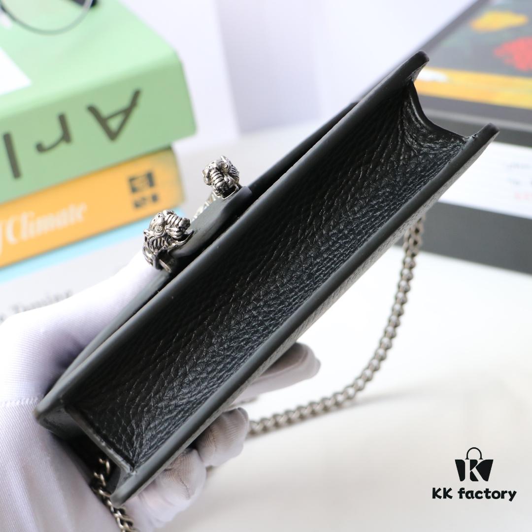 GUCCI Hot Sale, Boutique Quality, Top-Grade Original Order Item, Actual Product Photography. Model No.: 476432 Black/Full Leather. Dimensions: 16.5 cm (W) x 10 cm (H) x 4.5 cm (D). In Stock for Immediate Shipment!