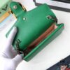 GUCCI Hot Sale, Boutique Quality, Top-Grade Original Order Item, Actual Product Photography. Model No.: 476432 Green / Full Leather. Dimensions: 16.5 cm (W) x 10 cm (H) x 4.5 cm (D). In Stock and Ready to Ship!