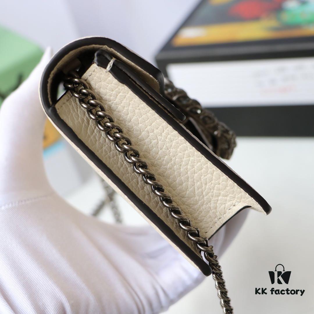 GUCCI Hot-Selling Item, Boutique Quality, Top-Tier Original Order Goods, Actual Product Photos. Model No.: 476432 Beige/Full Leather. Dimensions: 16.5 cm (W) x 10 cm (H) x 4.5 cm (D). In Stock and Ready to Ship!