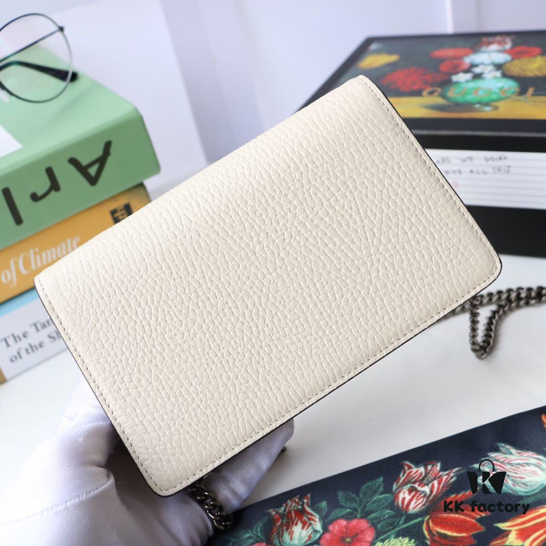 GUCCI Hot-Selling Item, Boutique Quality, Top-Tier Original Order Goods, Actual Product Photos. Model No.: 476432 Beige/Full Leather. Dimensions: 16.5 cm (W) x 10 cm (H) x 4.5 cm (D). In Stock and Ready to Ship!