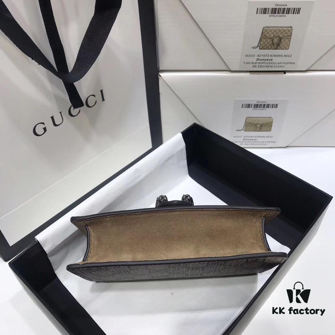 Original Factory Leather 😀 GUCCI Italian Original Leather, Boutique Quality, Actual Item Photos. Model Number: 476432 Brown Khaki. Dimensions: 16.5 cm (W) x 10 cm (H) x 4.5 cm (D). In Stock and Ready to Ship!