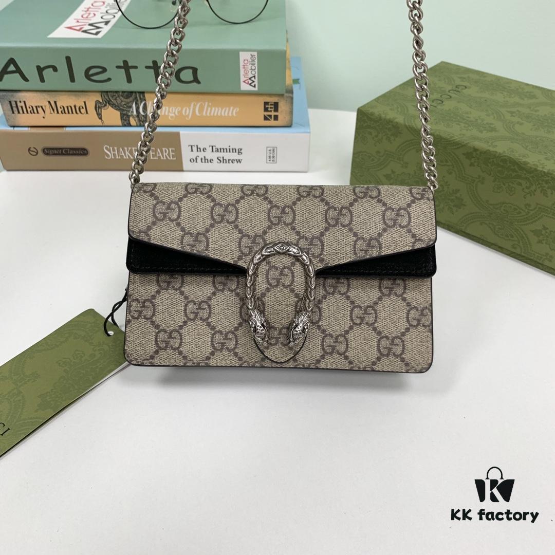 GUCCI Hot Selling Item, Boutique Quality, Top-Tier Original Order Stock, Real Product Photography. Model No.: 476432 Coffee Color, Dimensions: 16.5 cm (W) x 10 cm (H) x 4.5 cm (D), In Stock and Ready to Ship!